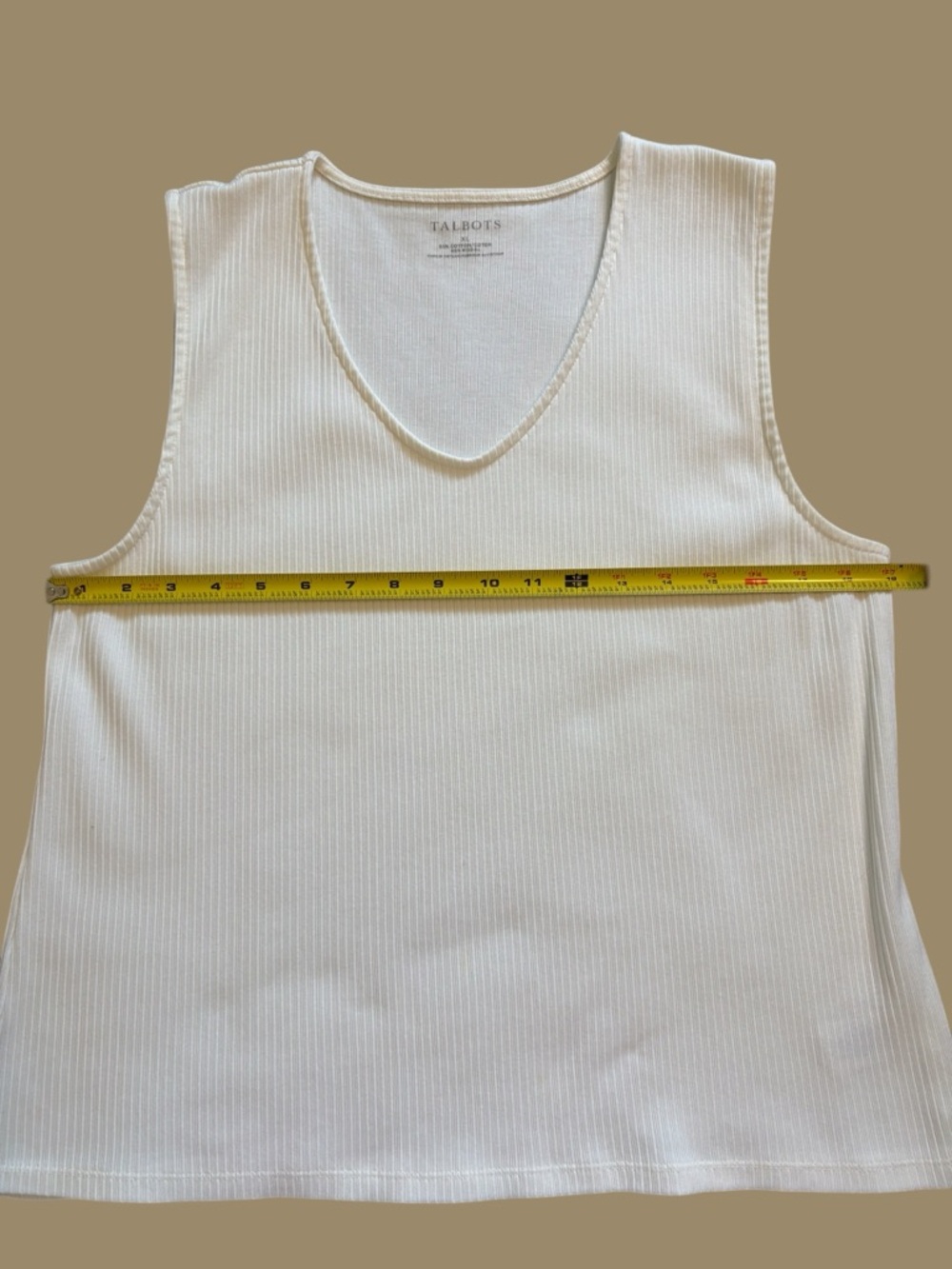 ✨ ELEVATED CLASSIC: Talbots Ribbed Tie-Front Twin Set | Jacket + Tank | XL ✨ - Picture 7 of 13